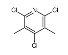3,5-二甲基2,4,6-三氯吡啶结构式