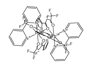 Pb2(thenoyltrifluoroacetonate)4(2,2'-bipyridine)2结构式