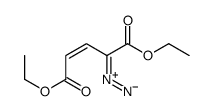 2-diazonio-1,5-diethoxy-5-oxopenta-1,3-dien-1-olate结构式