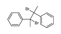 (2,3-dibromo-3-phenylbutan-2-yl)benzene Structure