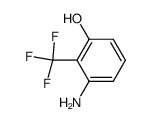 3-amino-2-trifluoromethylphenol结构式