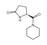 (S)-5-(piperidine-1-carbonyl)pyrrolidin-2-one Structure