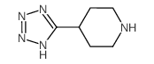 4-(1H-四唑-5-基)哌啶结构式