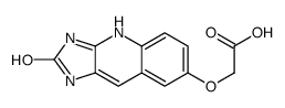 2-[(2-oxo-1,3-dihydroimidazo[4,5-b]quinolin-7-yl)oxy]acetic acid Structure