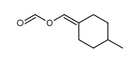 (4-methylcyclohexylidene)methyl formate Structure