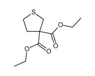 diethyl tetrahydrothiophene-3,3-dicarboxylate结构式