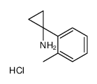1-(邻甲苯)环丙胺盐酸盐结构式