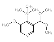 3-(二甲氧基甲基)-5-甲氧基-4-(三甲基甲硅烷基)-吡啶图片