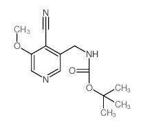 (4-氰基-5-甲氧基吡啶-3-基)-甲基氨基甲酸叔丁酯图片