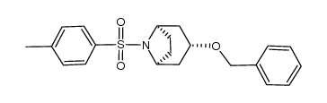 (1R,3r,5S)-3-(benzyloxy)-8-tosyl-8-azabicyclo[3.2.1]octane Structure