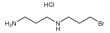 N-(3-bromopropyl)-1,3-diaminopropane dihydrochloride Structure