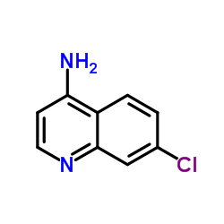 4-氨基-7-氯喹啉结构式