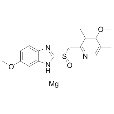 Esomeprazole (magnesium salt) Structure