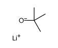 Lithium 2-methyl-2-propanolate结构式