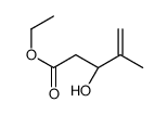 ethyl (3R)-3-hydroxy-4-methylpent-4-enoate Structure