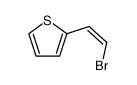 (Z)-1-bromo-2-(2-thienyl)ethane Structure