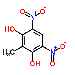 2-Methyl-4,6-dinitro-1,3-benzenediol Structure
