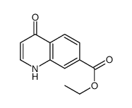 4-羟基喹啉-7-羧酸乙酯结构式