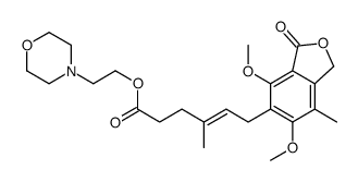 O-Methyl mycophenolate mofetil Structure