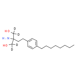 Fingolimod-d4 Structure
