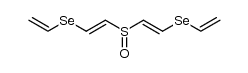 di[2-(vinylseleno)vinyl] sulfoxide结构式