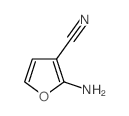 2-Aminofuran-3-carbonitrile Structure