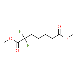 2,2-二氟庚二酸二甲酯结构式