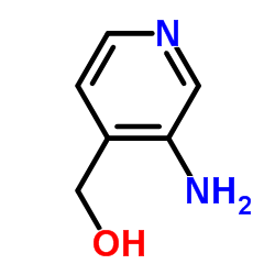 3-氨基-4-羟甲基吡啶结构式