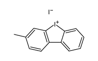 3-methyl-dibenziodolium, iodide Structure