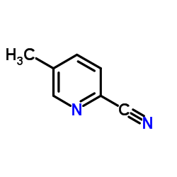 2-氰基-5-甲基吡啶结构式