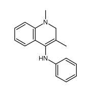 1,3-Dimethyl-4-(phenylamino)-1,2-dihydroquinoline结构式