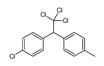 BENZENE, 1-CHLORO-4-[2,2,2-TRICHLORO-1-(4-METHYLPHENYL)ETHYL]-结构式