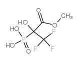 3,3,3-三氟-2-羟基-2-磷丙酸甲酯结构式