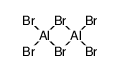 di-μ-bromidobis(dibromidoaluminium) Structure