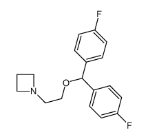 1-[2-[bis(4-fluorophenyl)methoxy]ethyl]azetidine Structure