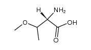 O-methyl-L-threonine Structure