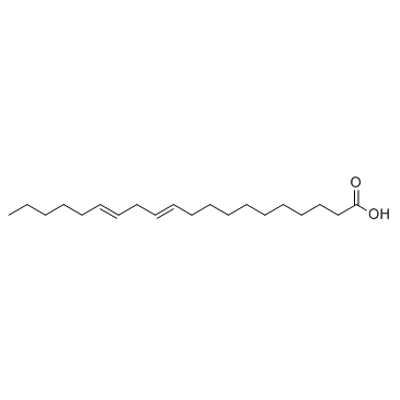eicosa-11,14-dienoic acid Structure