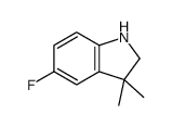 5-fluoro-2,3-dihydro-3,3-dimethyl-1H-Indole picture