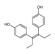 (Z)-4,4'-(hex-3-ene-3,4-diyl)diphenol Structure