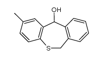 2-methyl-6,11-dihydrodibenzo[b,e]thiepin-11-ol Structure