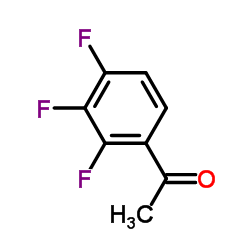 2',3',4'-三氟苯乙酮结构式