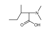 (2S,3S)-2-(dimethylamino)-3-methylpentanoic acid结构式