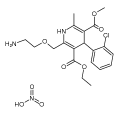 amlodipine nitrate Structure