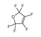 HEXAFLUORO-2,5-DIHYDROFURAN结构式