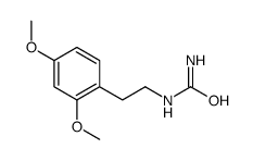 2-(2,4-dimethoxyphenyl)ethylurea Structure