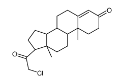 21-chloroprogesterone结构式