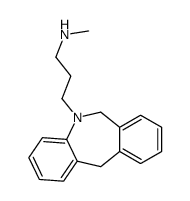 3-(6,11-dihydrobenzo[c][1]benzazepin-5-yl)-N-methylpropan-1-amine Structure