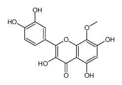3,3',4',5,7-Pentahydroxy-8-methoxyflavone structure