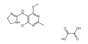 mono-Moxonidine oxalate Structure
