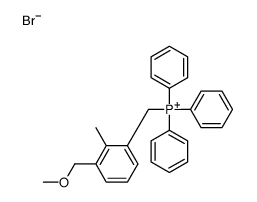 (3-methoxymethyl-2-methyl-benzyl)-triphenyl-phosphonium, bromide结构式